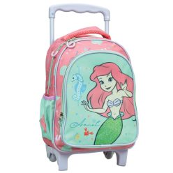   Prințesele Disney Ariel rucsac de grădiniță pe roți, geantă 30 cm