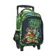 Țestoasele Ninja Rucsac grădiniță cu roți Power, geantă 30 cm
