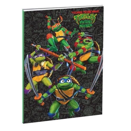Țestoasele Ninja Power Caiet liniat B/5 cu 40 file