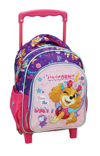 Patrula Cățelușilor Save the Day rucsac pentru grădiniță cu roți, geantă 30 cm