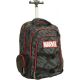 Avengers Black Geantă școlară Marvel pe roți, geantă 46 cm