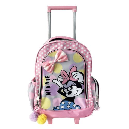 Disney Minnie Bowtastic ghiozdan cu roți, geantă 46 cm