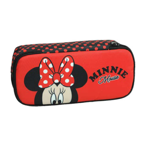 Disney Minnie  Red Dots Penar cu 2 compartimente 26 cm