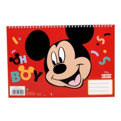 Disney Mickey  Oh Boy Caiet de schițe spirală A/4, 30 file