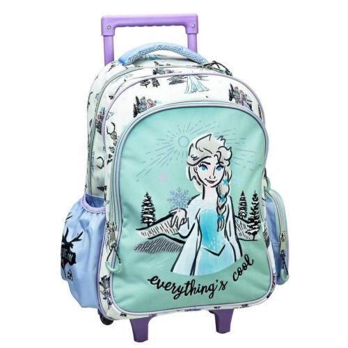 Disney Regatul de gheață Adventure rucsac de școală pe roți, geantă 46 cm