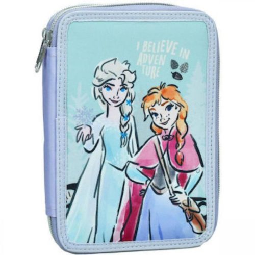 Disney Regatul de gheață Adventure penar cu 2 nivele, echipat