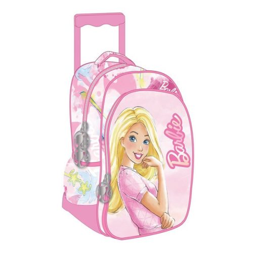 Barbie Paints rucsac de grădiniță pe roți, geantă 30 cm