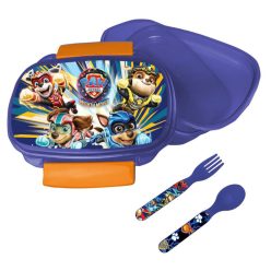   Patrula Cățelușilor Power Up cutie de sandviș + set tacâmuri