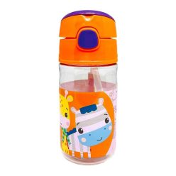 Fisher-Price Animals sticlă de plastic cu cârlig 350 ml