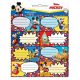 Disney Mickey  Fun Times etichete pentru caiete set de 16