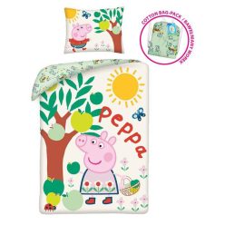 Purcelușa Peppa Tree Husă de pat 140×200cm, 70×90 cm