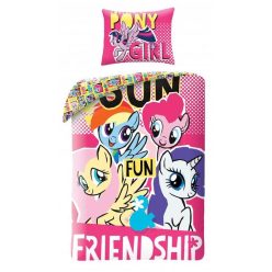 Micul meu ponei Fun set de lenjerie 140×200cm, 70×90 cm
