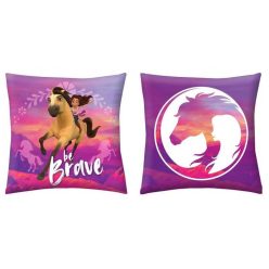   Spirit: Armăsarul vestului sălbatic Be Brave pernă decorativă 40x40 cm