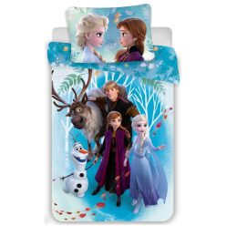  Disney Regatul de gheață Whispering Wind set de pat 140×200cm, 70×90 cm