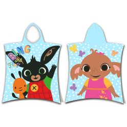 Bing Poncho prosop de plajă albastru 50*115cm