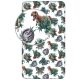 Jurassic World Dino Kingdom cearșaf cu elastic 90x200 cm