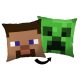 Minecraft Pernă decorativă Steve Creeper 40*40 cm