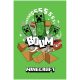 Minecraft Pătură Boom Creeper super pufoasă de polar 100*150cm
