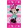 Disney Minnie  Prosop de baie Hearts, prosop de plajă 70x140cm
