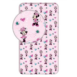 Disney Minnie  Flowers cearșaf elastic 90x200 cm