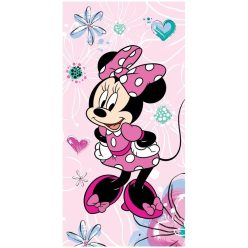   Disney Minnie  Prosop de baie Pink Bow, prosop de plajă 70x140cm