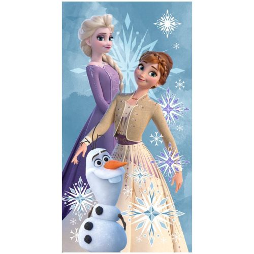 Disney Regatul de gheață Olaf and the Sisters prosop de baie, prosop de plajă 70x140 cm