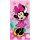 Disney Minnie  Prosop de baie, prosop de plajă Pretty in Pink 70x140cm