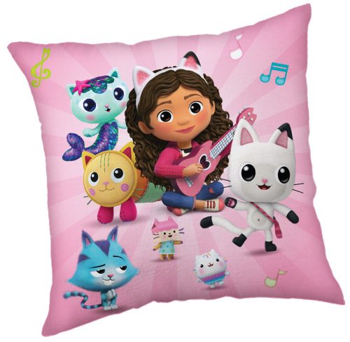 Gabby's Dollhouse Melodies pernă decorativă 40x40 cm