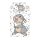 Disney Bambi Dots lenjerie de pat pentru copii 100×135cm, 40×60 cm