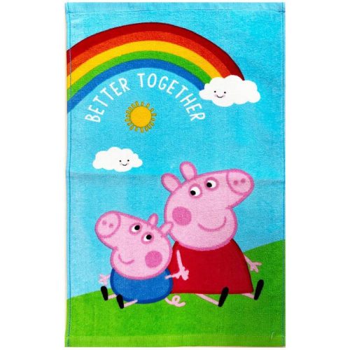 Purcelușa Peppa Together prosop de mână, prosop pentru față, prosop 30x50 cm