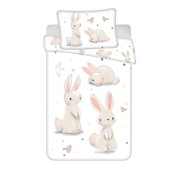   Lenjerie de pat pentru copii iepure Rest 100x135 cm, 40x60 cm