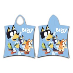 Bluey Skate poncho prosop de plajă 50x115cm