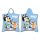 Bluey Skate poncho prosop de plajă 50x115cm