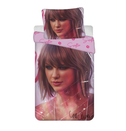 Taylor Swift Swiftie set de pat 140×200cm, 70×90 cm