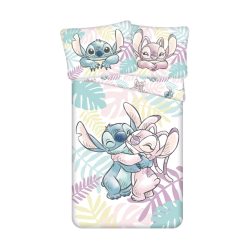   Disney Lilo și Stitch Leaves lenjerie de pat 140×200cm, 70×90 cm