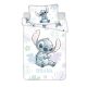 Disney Lilo și Stitch Ohana White Set lenjerie pat copii 100×135 cm, 40×60 cm