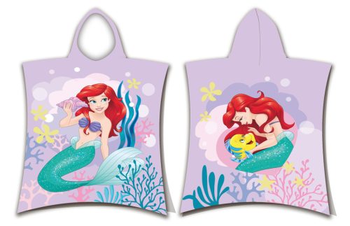 Prințesele Disney Poncho prosop Ariel Pink 50x115 cm