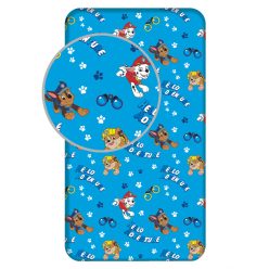  Patrula Cățelușilor Hello Adventure cearșaf cu elastic 90x200 cm