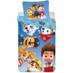   Patrula Cățelușilor Puppy Bliss husa de pat 140×200cm, 70×90 cm microfibră