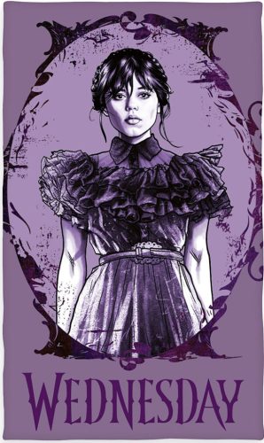 Wednesday Gothic prosop de mână, prosop pentru față, prosop 30x50cm