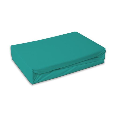 Colorat Turquoise Green Cearsaf verde frottir cu elastic 180x200 cm