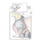 Disney Dumbo Grey  lenjerie de pat pentru copii 100×135cm, 40×60 cm