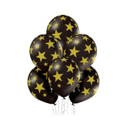  Colorat Black Star, Balon Star, Set baloane 6 buc 30 cm (12 inch)