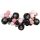 Halloween Pink set girlandă de baloane, 65 de bucăți