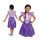 Prințesele Disney Aranyhaj costum 5-6 ani