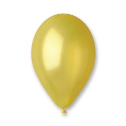 Colorat Metal Yellow, Balon Galben, 100 buc 10 inch (26 cm)