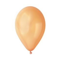   Colorat Balon Metalizat Orange Somon, pachet de 100 bucăți 10 inch (26 cm)