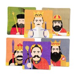 Party Royal Șervețel Regi 12 buc 33x33 cm