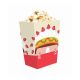 Indian Party cutie de popcorn din hârtie 19 cm 4 buc