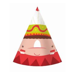   Indian Petrecere indiană, pălărie de petrecere, șapcă 6 buc